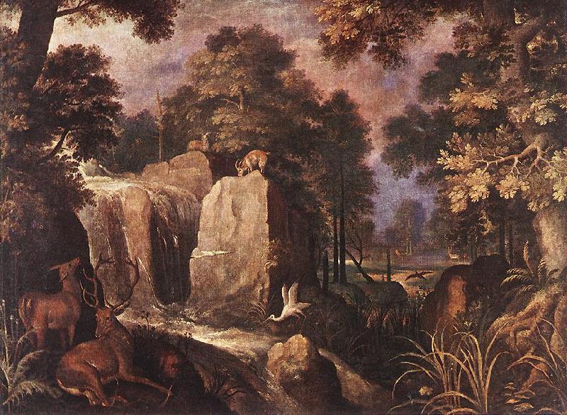 Roelant Savery Rocky Landscape oil painting picture